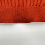 Forever 21  Butterfly Charm Ribbed Crop Top Halter Keyhole Open Back Orange L Photo 4