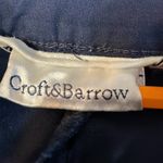 Croft & Barrow Croft & Borrow size 4 stretch skort, navy with white embroidered stars Photo 4