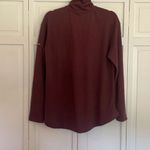 Columbia Maeve funnel neck button detail athletic pullover sweater L Photo 4