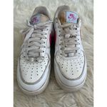 Nike  Air Force 1 Low '07‎ Women's Sneakers White Fire Pink Size 9 Photo 3