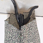 A New Day NEW! Vintage-Style Crepe Short Sleeve Midi Dress, Green Floral - Photo 5