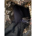 Maison Christine Vintage Gold Sequin 80s Sparkle Jacket Medium Photo 2