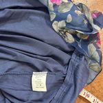 NWT LARA G by Lara Guidotti Garden Floral Airy Silk Blend Maxi Dress size M Blue Size M Photo 10