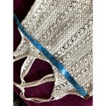 Roxy Shine Your Light Crochet Crop Top Fits Size Small SUMMER SURFER GIRL BEACH Photo 5