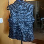Bernardo  Goose Down Black Blue Puffer Vest Size Small Photo 8