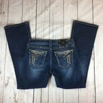 Miss Me Easy Boot Embellished Jeans Size 27 Photo 2