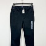 J.Crew Tall Essential Straight Jean All Day Stretch High Waist Black US 29 NWT Photo 5