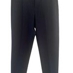 Liverpool 32/14 Casual Dress Pants Tapered Black White Stripes Women’s Work Pant Photo 0