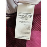 Maeve NEW Anthropologie  Velvet Babydoll Plaid Top Pink Purple Size‎ Medium NWT Photo 5