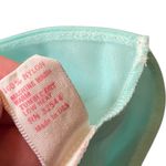 Sears Vintage 60s Seafoam Elegant Femme Floral Lace Lingerie Mini Slip Dress Green Size undefined Photo 4