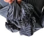 Privacy Please Lynnsey Crop Top in Bluestone Ribbed Long Sleeves Size Medium Photo 6