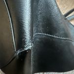 Tory Burch  Black Leather Tote Large Shimmery Photo 8