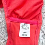Wild Fable  Cross Front Halter Cutout One Piece Swimsuit Coral Pink Size‎ medium Photo 5