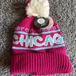 Robin Ruth  Chicago Beanie - Magenta and Light Blue Photo 0