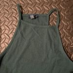 Uk2la  forest green high neck dress S Photo 1