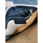 Italian Leather Black Crossbody Bag Purse Satchel Unisex Adjustable Strap Photo 5