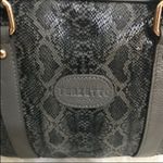 Terzetto Snakeskin Pattern Genuine Leather Satchel NWOT Photo 8