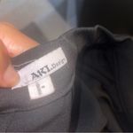 Black Mini Pleated Skater Skirt Photo 2