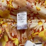 l*space NWT L* Cassidy Long Sleeve Flowy Peasant Dress Yellow Floral Small NEW Photo 10