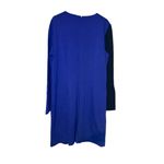 W By Worth Women Dress Block Cutout Shift Knit Colorblock Purple Rootbeer 12 NWT Photo 9