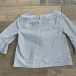 Madewell Striped Bell Sleeve Shirt Photo 9
