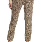 Socialite Printed Joggers In Leopard Size Medium NEW Photo 0