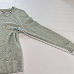 L.L.Bean Sage Green Midweight Cotton Slub Rollneck Pullover Sweater MEDIUM PETITE Photo 7