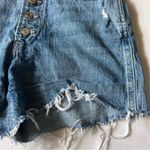 Gap  denim button fly high rise cheeky shorts size 0/25 Photo 5