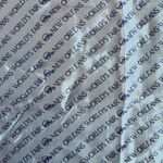 New Orleans World's Fair commemorative collectible scarf Purple Photo 1