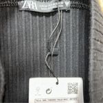 ZARA Black Ribbed Midi Skirt(Size Medium) Photo 5