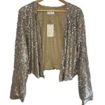NWT JOYFOLIE Liv Jacket in Gold, XXL. $80 Gold Photo 2