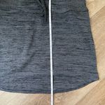 Athleta Downplay Skirt Heather Grey Knit Drawstring Mini Activewear ~ Size S Photo 8