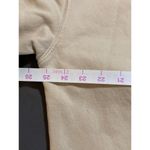 Pull & Bear  Size XL Beige Tan Cropped Long Sleeve‎ Crew Neck Sweatshirt Women Photo 3