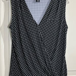 White House | Black Market WHBM Sleeveless Overlap Front Top NWOT SMALL Photo 0