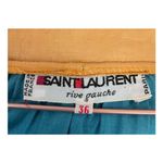 Saint Laurent Vintage 70s Rive Gauche Tiered Silk Maxi Skirt Size 36/ US 0-2 Photo 6