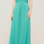 David's Bridal AW Aderes Bridesmaid Prom Formal Special Occasion Wedding Guest Dress, Blue, 14 Photo 3
