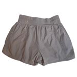 Balance Athletica  Vista‎ Gray Athletic Shorts Womens Size M Side Slit High Waist Photo 2