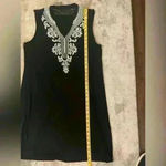 Source Unknown Women’s Black V-Cut Dress Photo 3