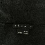 Theory  Petite 0 Gray Open Front Cardigan Cashmere Blend‎ Lightweight Sweater Photo 4