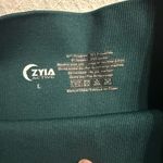 Zyia -Women's Green High-Waisted Shorts Photo 1