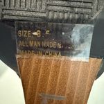 Celia Paola Black Wedge Heel Ankle Bootie Open Toe Cutouts Size 6.5 Photo 9