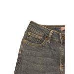 Just USA  Skinny Jeans Blue Denim Cropped Raw Hem Pockets Size 2P Petite Photo 2