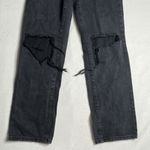 PacSun  Distressed Dad Jean in Black Photo 4