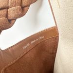 Dolce Vita Randae Braided Suede Block Heel Mule in Chestnut Brown Women's 10 Tan Photo 8