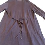 Eileen Fisher  Brown Long-Length Open Front Cardigan Sweater Silk Size Small Photo 6