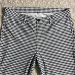 Uniqlo Gingham Ankle Slim Stretch Pants Black White XL 32-33 Photo 6