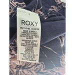 Roxy  Bright Daylight Short Sleeve Maxi Dress Floral Print Small Blue & Pink Boho Photo 5