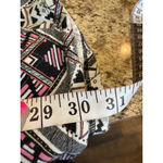 PINK - Victoria's Secret Women's  Mini Dress S Black Pink Geometric Photo 6