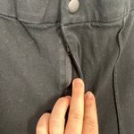 Gap Black Flare Leg Pants Size 10 Cropped High Rise Stretch Cotton Blend Photo 5