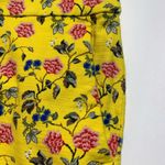 Loft The Riviera Shorts Yellow Floral Size 6 Photo 5